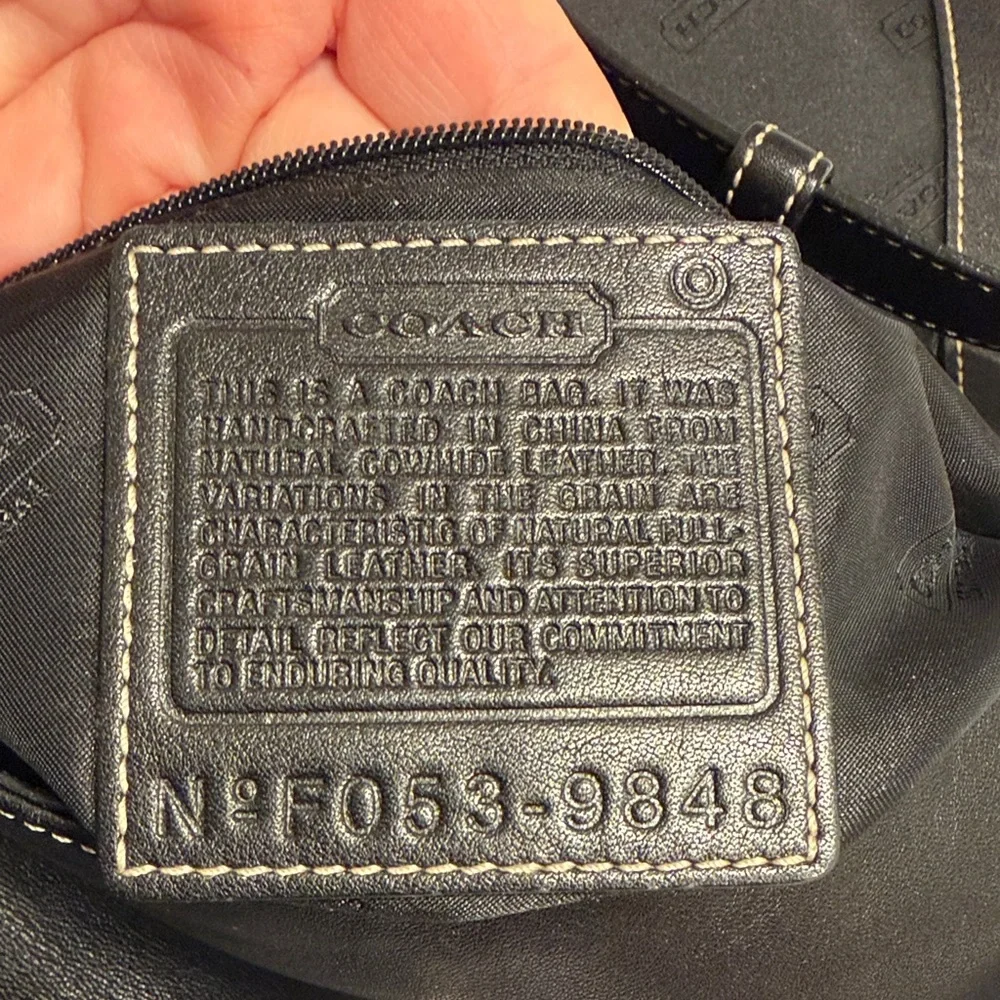 Vintage Coach 9848 Legacy Flap Crossbody Shoulder Bag - Picture 3 of 9